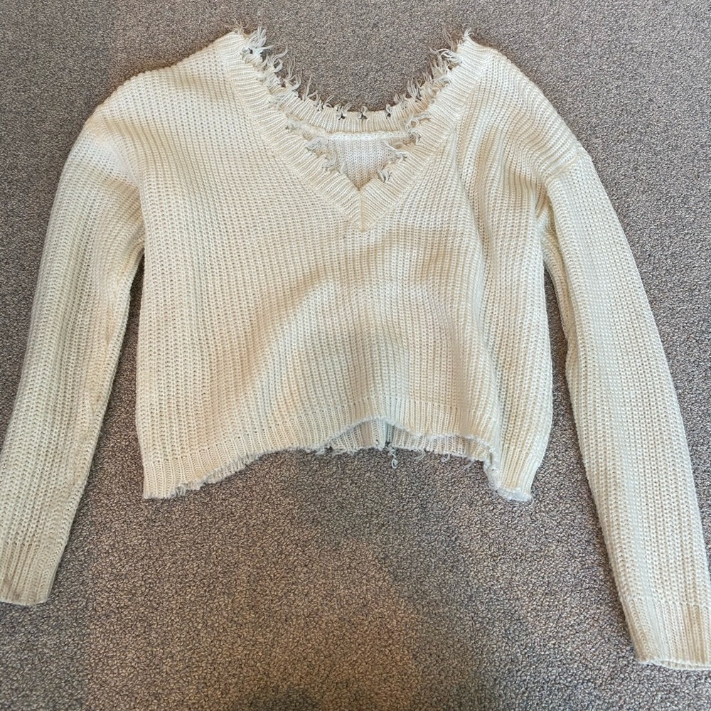 Vintage destroyed sweater